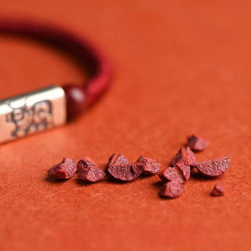 Natural Chinese Zodiac Red String Bracelet for Snake Zodiac, S925 Silver Handmade for Men & Women, - STAR8S