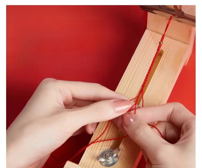 natural cinnabar six words mantra red string bracelet with pure silver | year of the snake gift for women - star8s