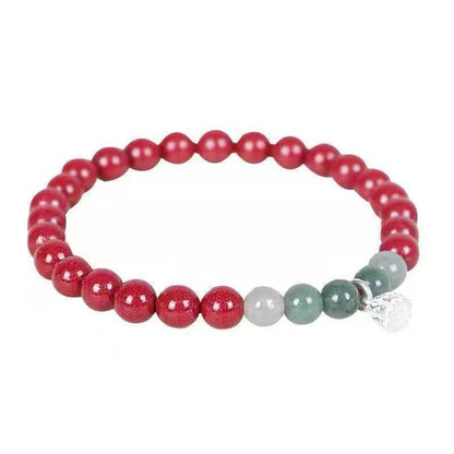 Natural High - content Purple Cinnabar Retro Bracelet, Stylish Jewelry for All - STAR8S