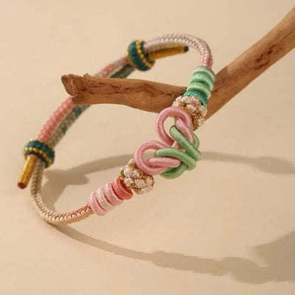 New Bow - knot Hand - Woven Rope, DIY Sweet Jewelry for Besties - STAR8S