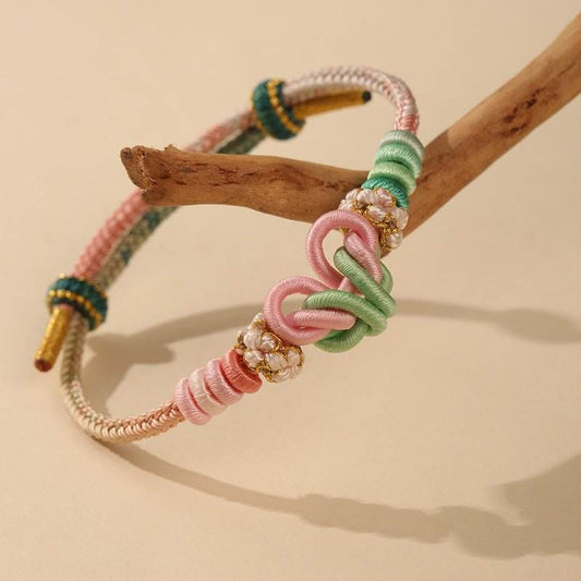 New Bow - knot Hand - Woven Rope, DIY Sweet Jewelry for Besties - STAR8S