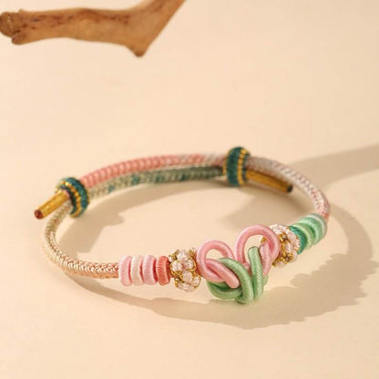 New Bow - knot Hand - Woven Rope, DIY Sweet Jewelry for Besties - STAR8S