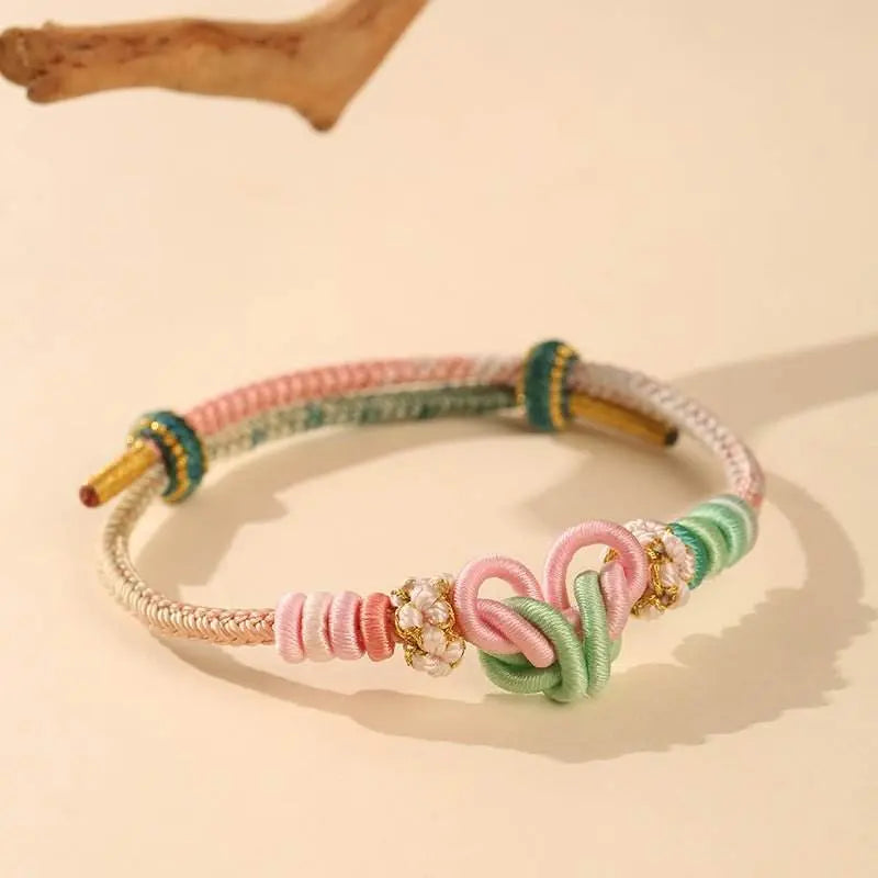 New Bow - knot Hand - Woven Rope, DIY Sweet Jewelry for Besties - STAR8S