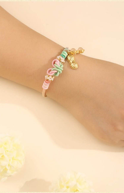 New Bow - knot Hand - Woven Rope, DIY Sweet Jewelry for Besties - STAR8S