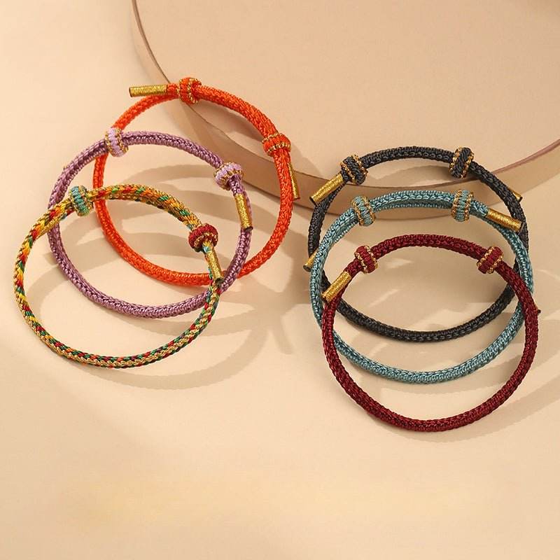 new eight - strand rope finished hand rope, traditional and stylish with good luck meaning - star8s