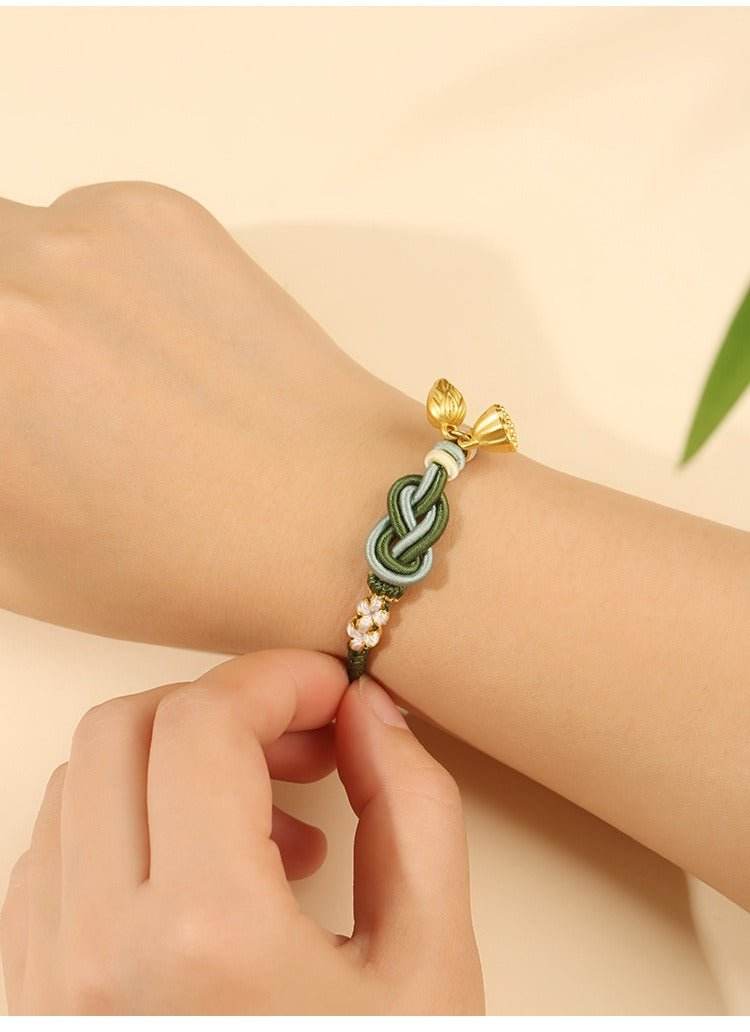 New - style Pipa - knot Hand Rope, Hand - Woven Lucky DIY Jewelry for Gifts - STAR8S