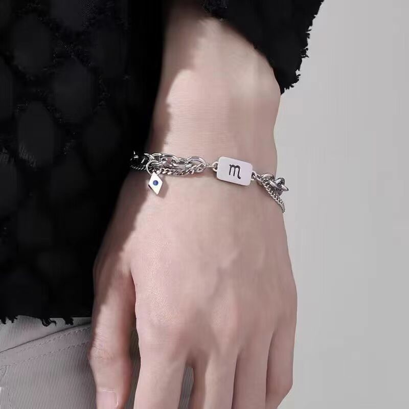 Zodiac Signs Bracelet - Luxury Titanium Steel Bracelet for Men & Women, Unique & Stylish Accessories - STAR8S