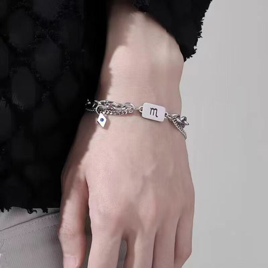 Zodiac Signs Bracelet - Luxury Titanium Steel Bracelet for Men & Women, Unique & Stylish Accessories - STAR8S