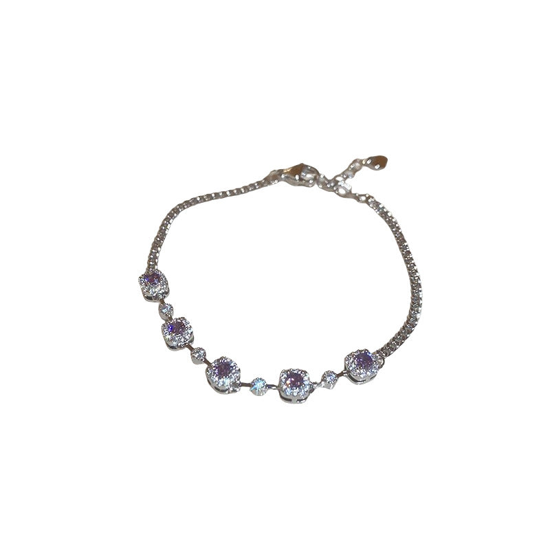 zircon pearl adjustable bracelet – vintage style, luxury fashion for women - star8s