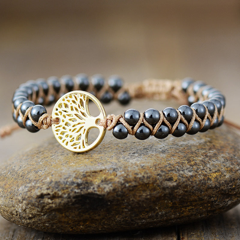 the tree of life bracelet - natural stone handmade friendship & couples bracelet - star8s