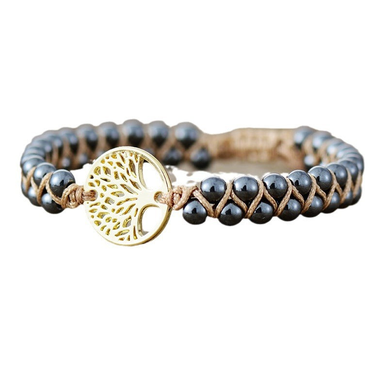 the tree of life bracelet - natural stone handmade friendship & couples bracelet - star8s