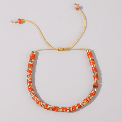 Adjustable Men's Bracelet - Natural Stone 4mm Beads with Turquoise & Tiger's Eye | Stylish & Durable Handmade Friendship Bracelets