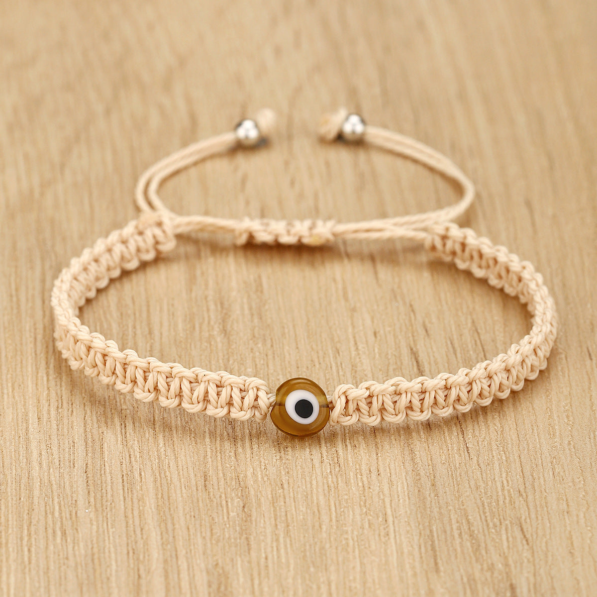 evil eye braided bracelet - handmade colorful red cord bracelet for men & women - protection amulet jewelry - star8s