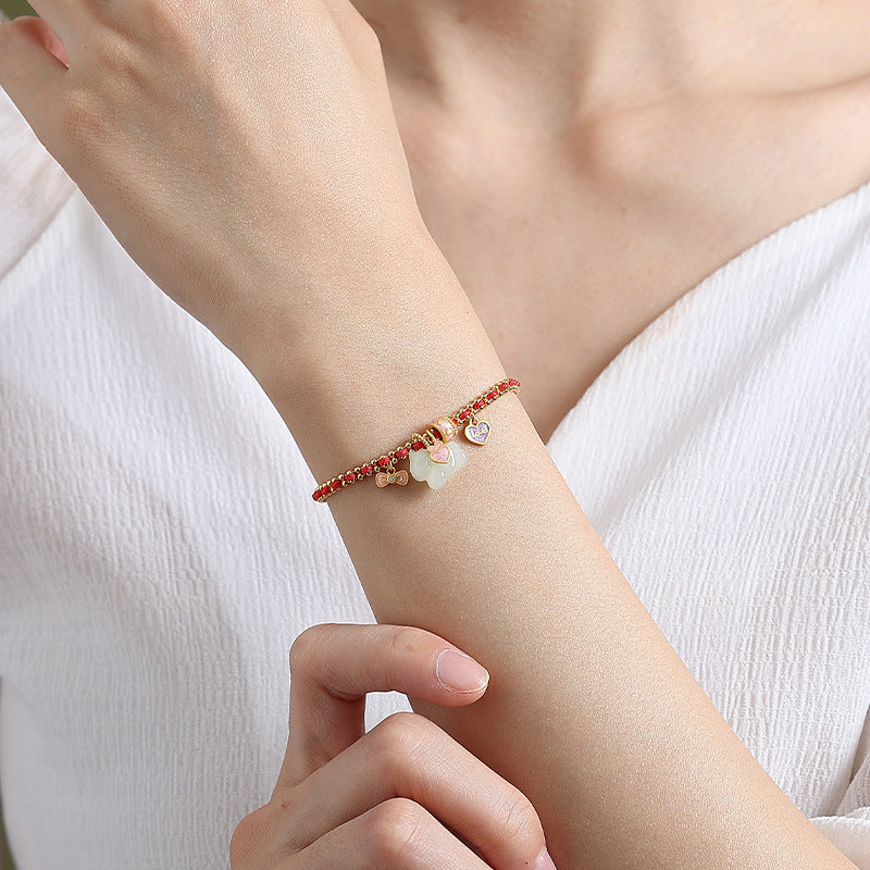 Chinese Zodiac Horse Silver Bracelet – STAR8S