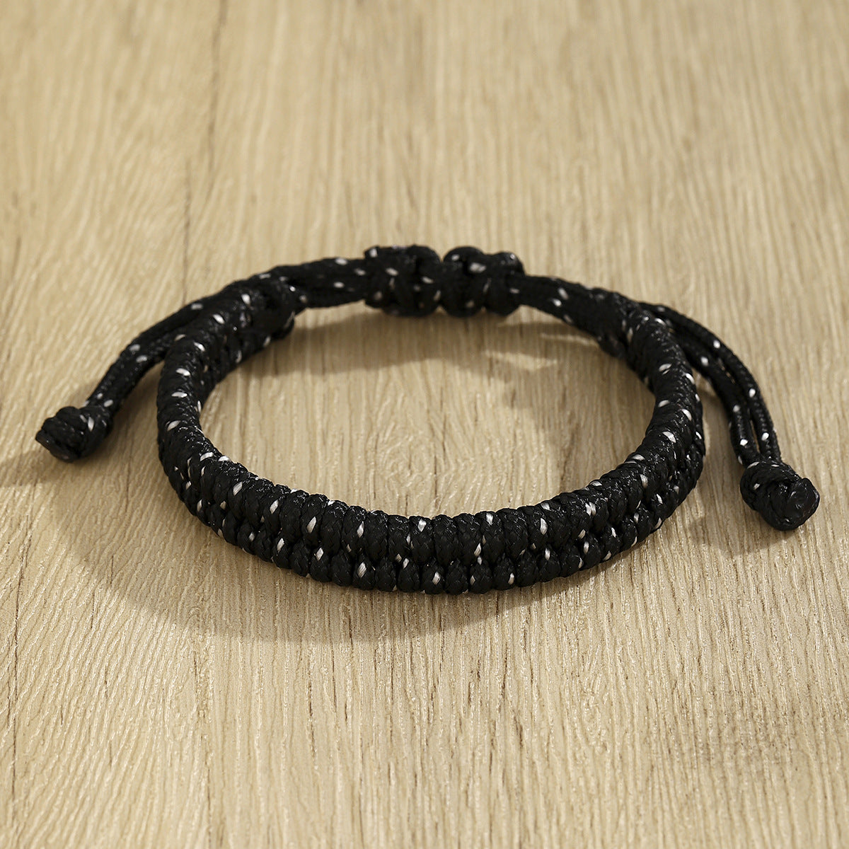 nepal-style boho adjustable cord bracelet – unisex woven wristband, colorful & stackable - star8s