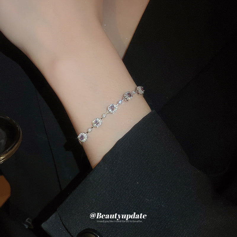 Zircon Pearl Adjustable Bracelet – Vintage Style, Luxury Fashion for Women - STAR8S