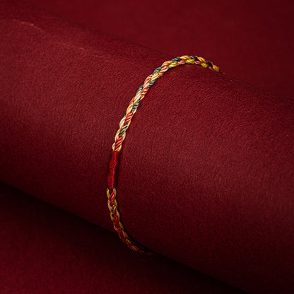 Handmade Five-Color Red String Bracelet for Duanwu Festival | Unisex Baby, Children & Friendship Gift