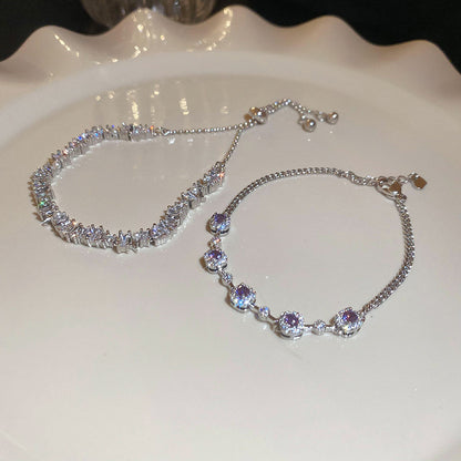 Zircon Pearl Adjustable Bracelet – Vintage Style, Luxury Fashion for Women - STAR8S