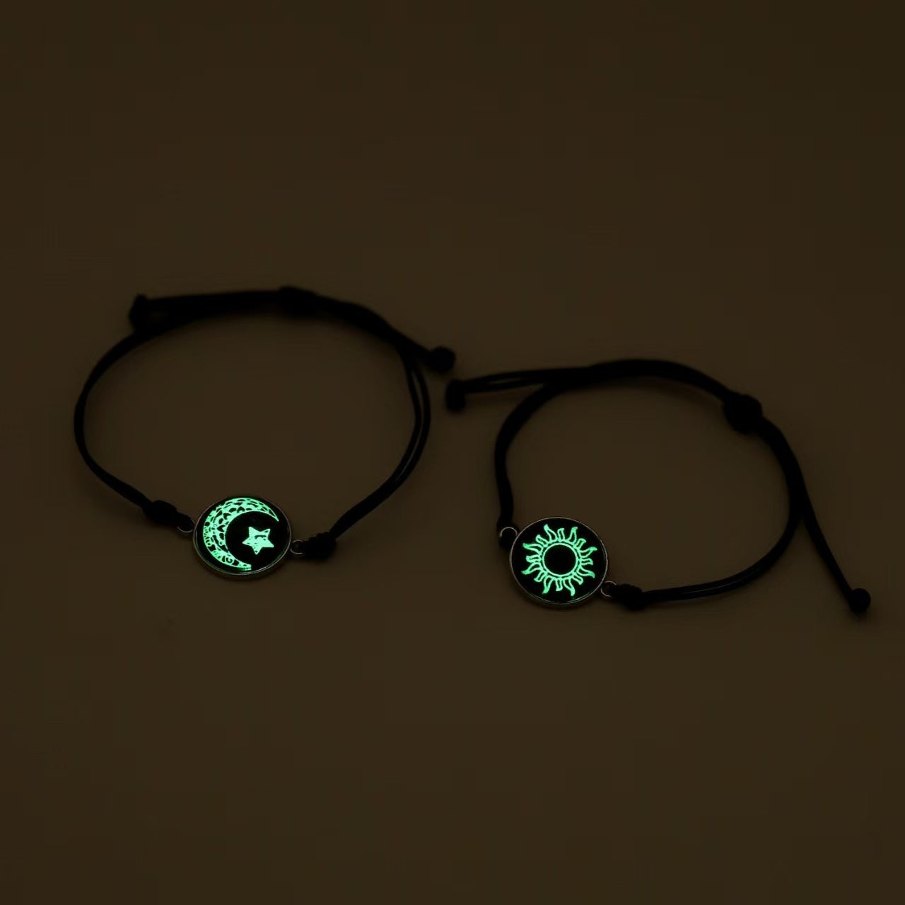 Luminous Couple Bracelets - Fashion Yin-Yang Handcrafted Corded Bracelets, Perfect Valentine’s Day Gift - STAR8S