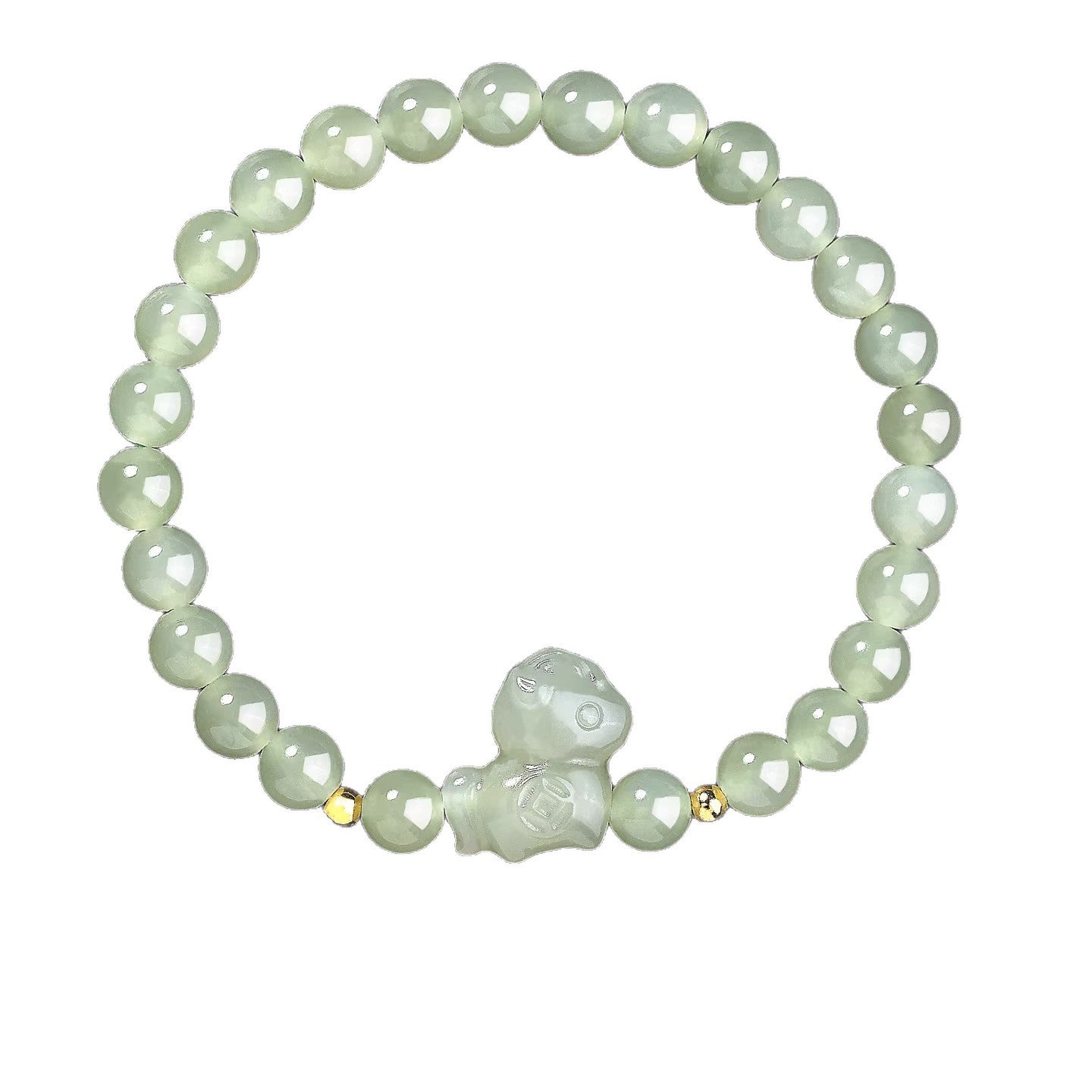 chinese zodiac horse jade beaded bracelet 2026 - star8s