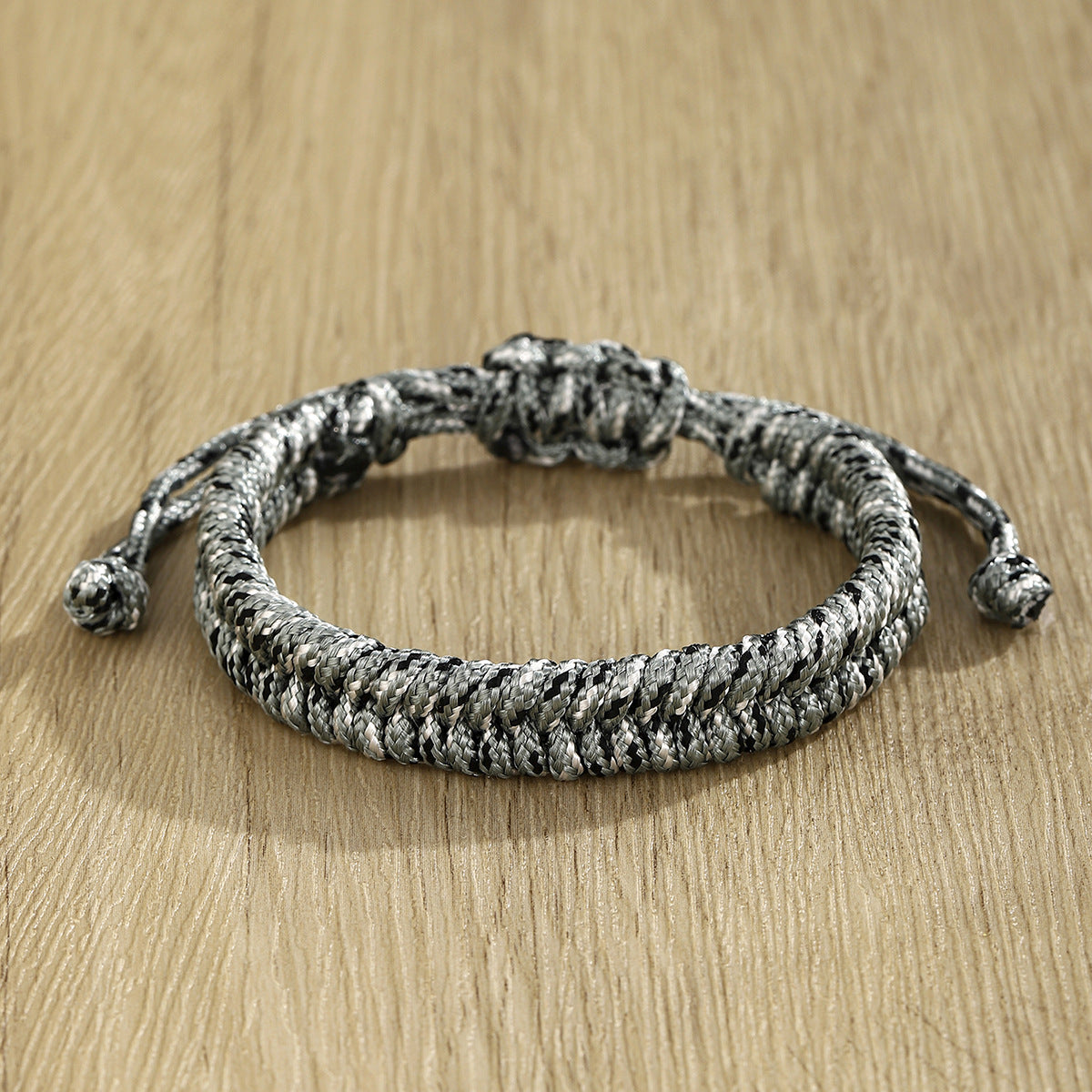 nepal-style boho adjustable cord bracelet – unisex woven wristband, colorful & stackable - star8s