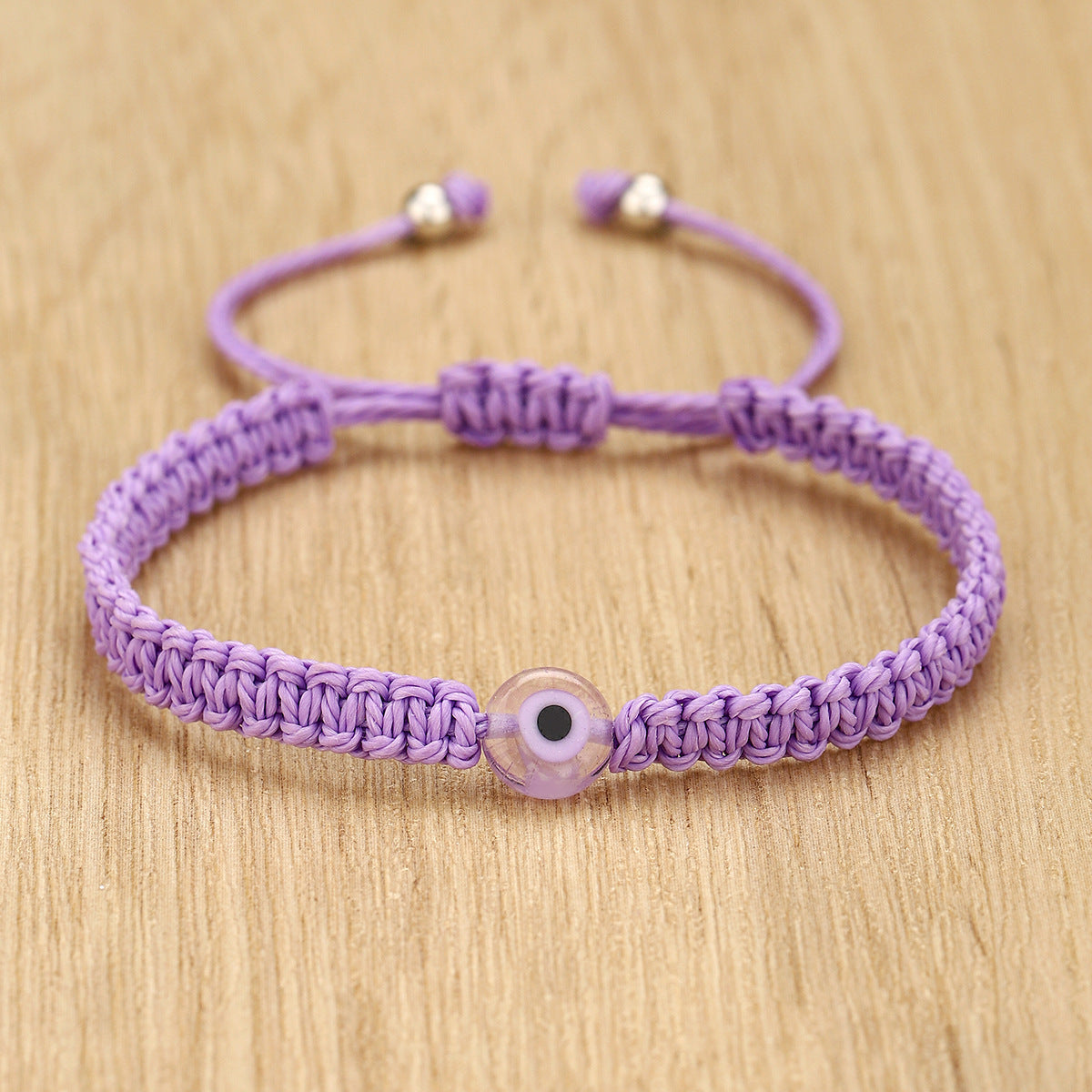 evil eye braided bracelet - handmade colorful red cord bracelet for men & women - protection amulet jewelry - star8s