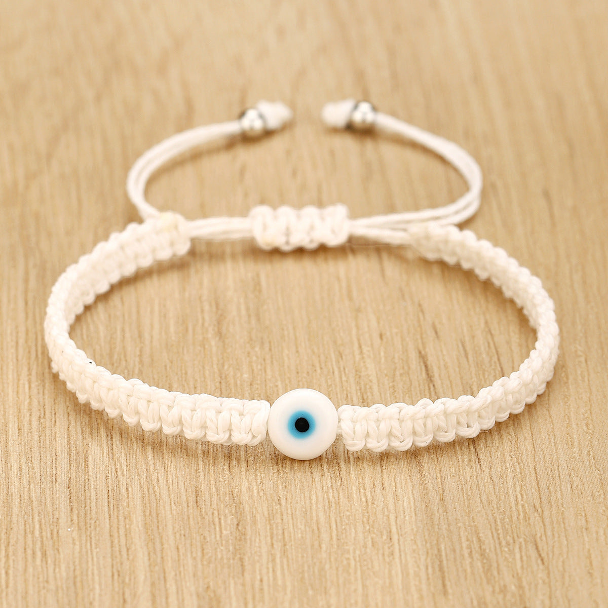 evil eye braided bracelet - handmade colorful red cord bracelet for men & women - protection amulet jewelry - star8s