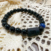 Zodiac Signs Bracelet - Elastic Tiger Eye & Agate Beaded Bracelet for Men & Women