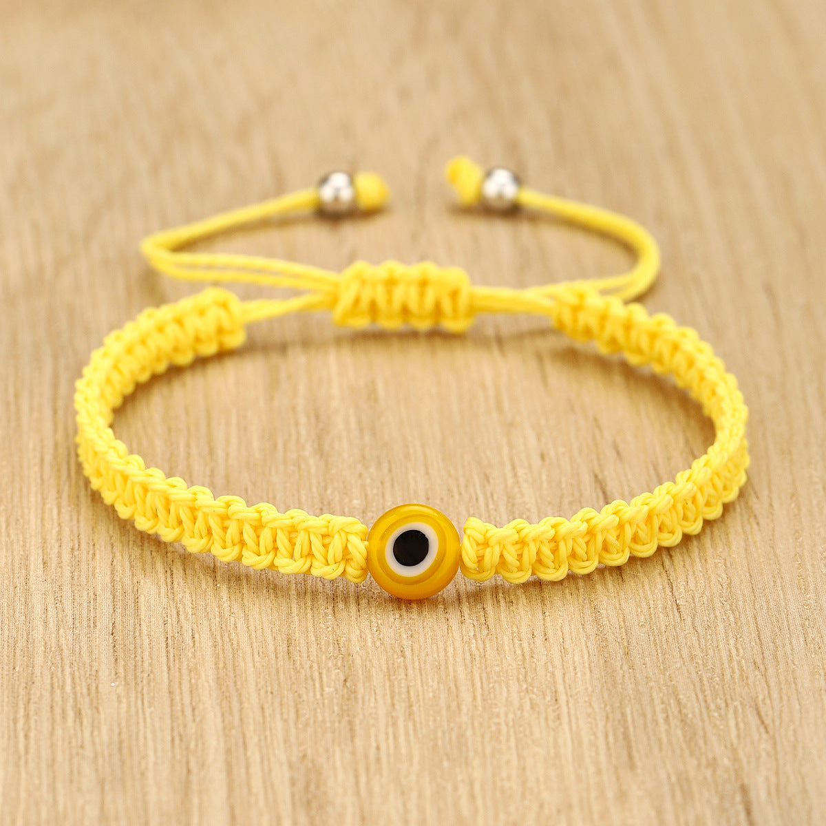 evil eye braided bracelet - handmade colorful red cord bracelet for men & women - protection amulet jewelry - star8s