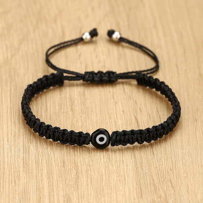 Evil Eye Braided Bracelet - Handmade Colorful Red Cord Bracelet for Men & Women - Protection Amulet Jewelry - STAR8S