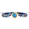 Opal Imperial Jaspor Adjustable Beaded Bracelet for Men & Women | Elegant Opal Stone Bracelet