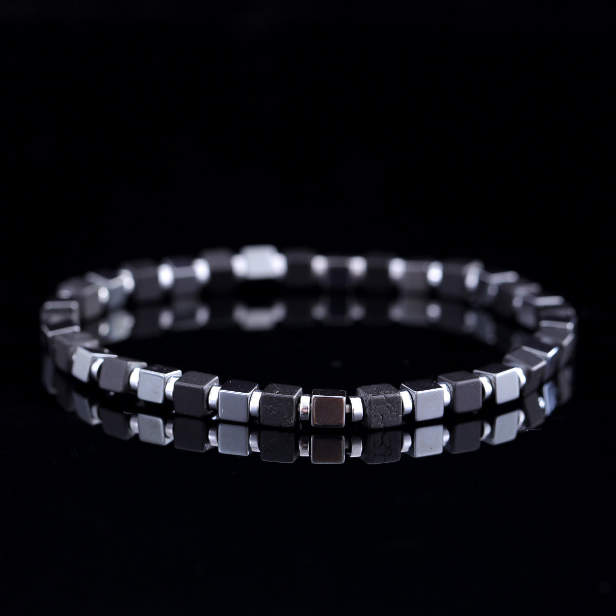 men black gallstone beaded bracelet – powerful energy stones - star8s