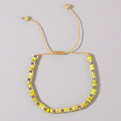 Adjustable Men's Bracelet - Natural Stone 4mm Beads with Turquoise & Tiger's Eye | Stylish & Durable Handmade Friendship Bracelets