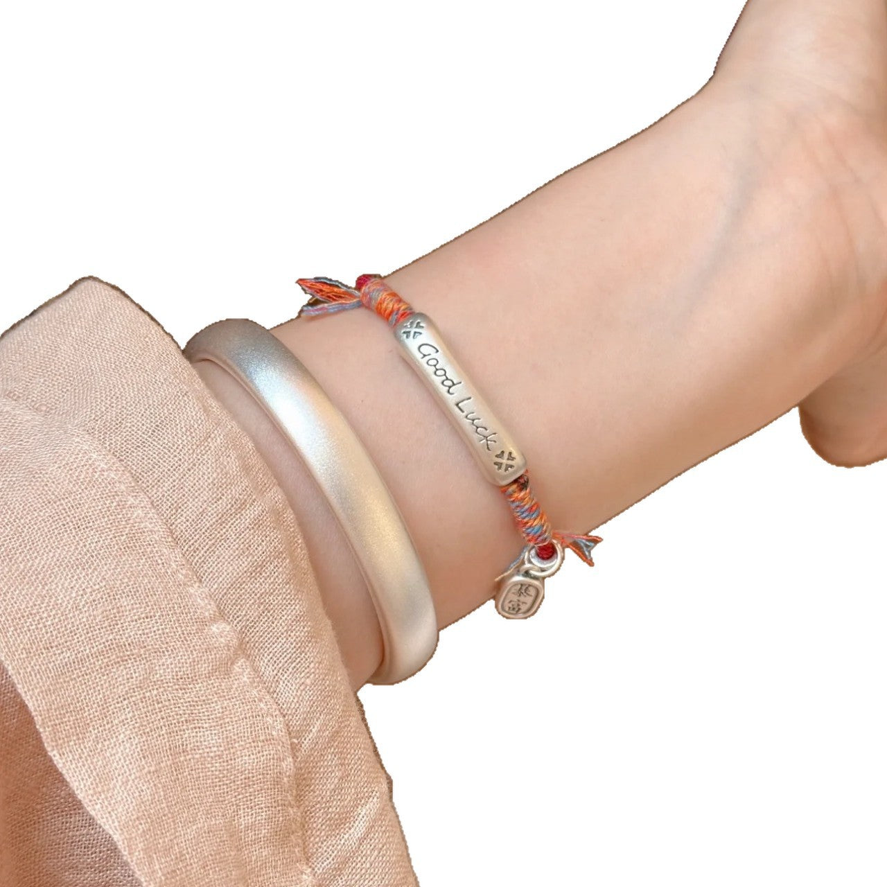 handmade red string bracelet for women good luck kabbalah protection amulet neo-chinese style braided cord charm bracelet adjustable friendship jewelry gift