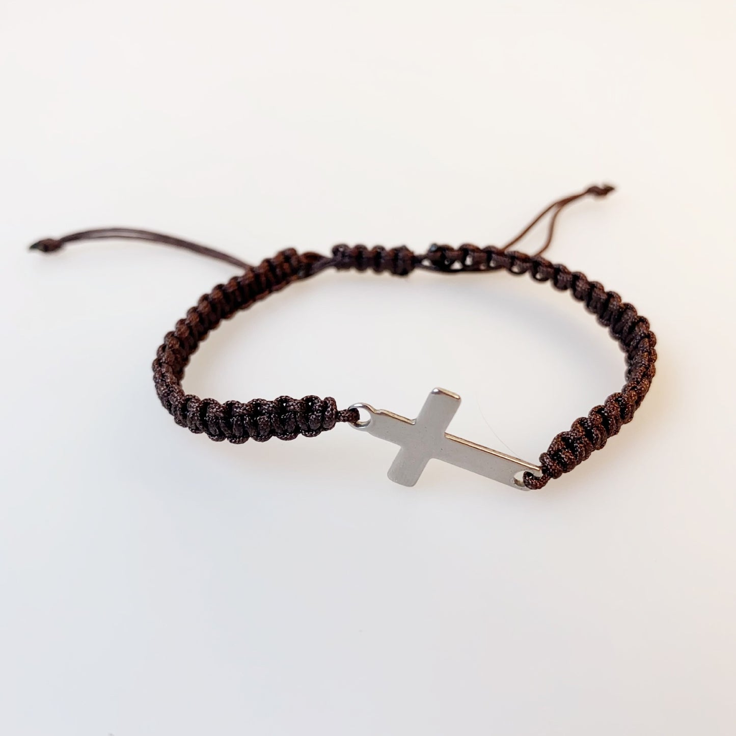 stainless steel cross hand-woven bracelet | unisex simple couple gift | colored friendship bracelet - star8s