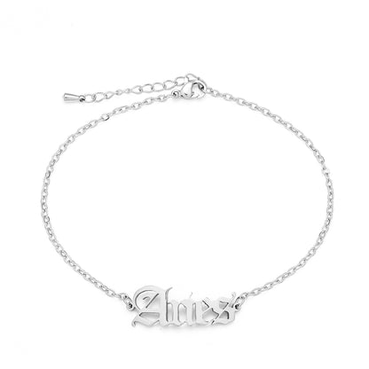 Zodiac Signs Bracelet - Titanium Steel Gothic Beach Style Personalized Bracelets for Men & Women - STAR8S