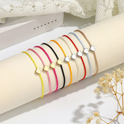 Sweet Heart Bracelet | Fashionable & Simple Adjustable Heart Bracelet | Colorful & Cute Jewelry for Women - STAR8S
