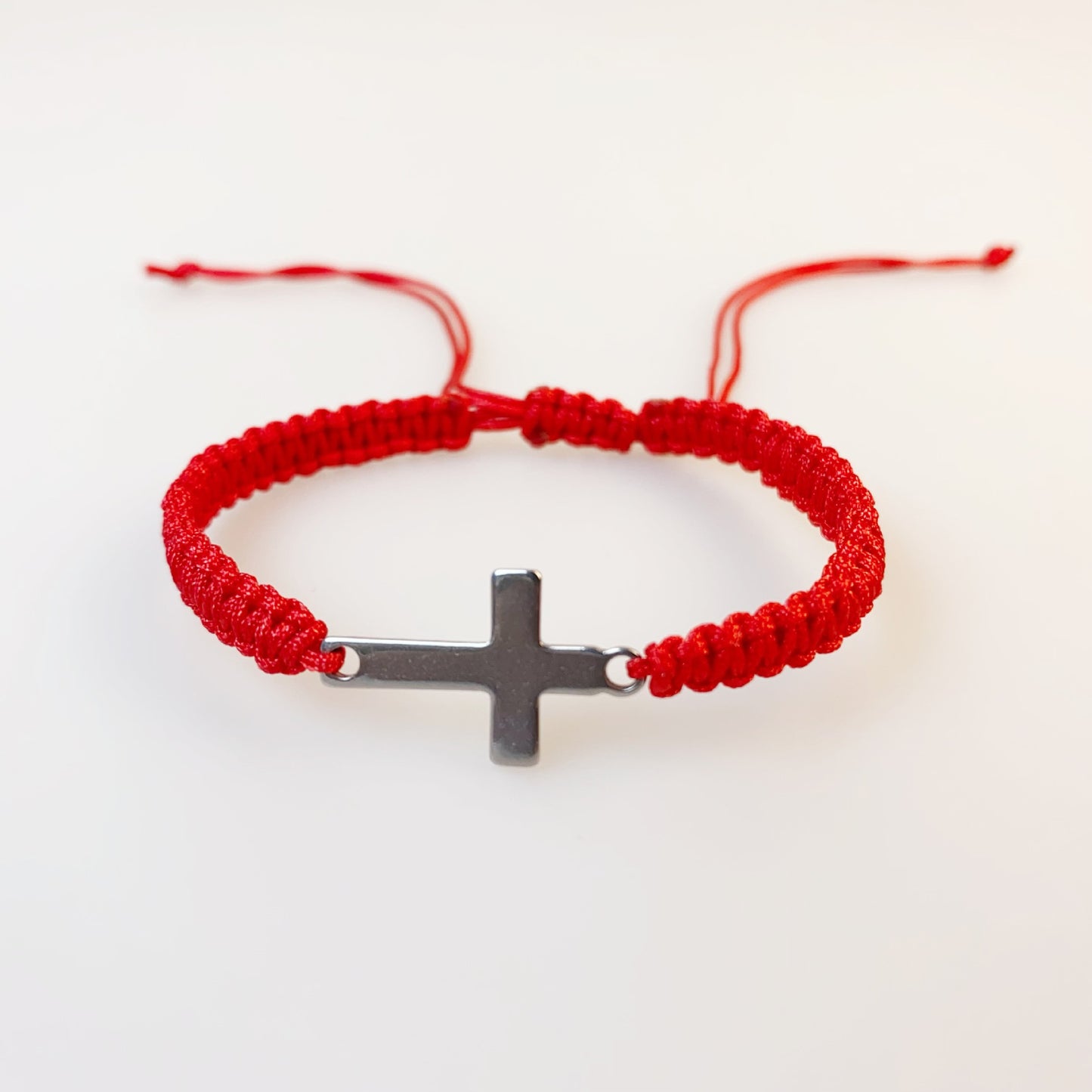 stainless steel cross hand-woven bracelet | unisex simple couple gift | colored friendship bracelet - star8s
