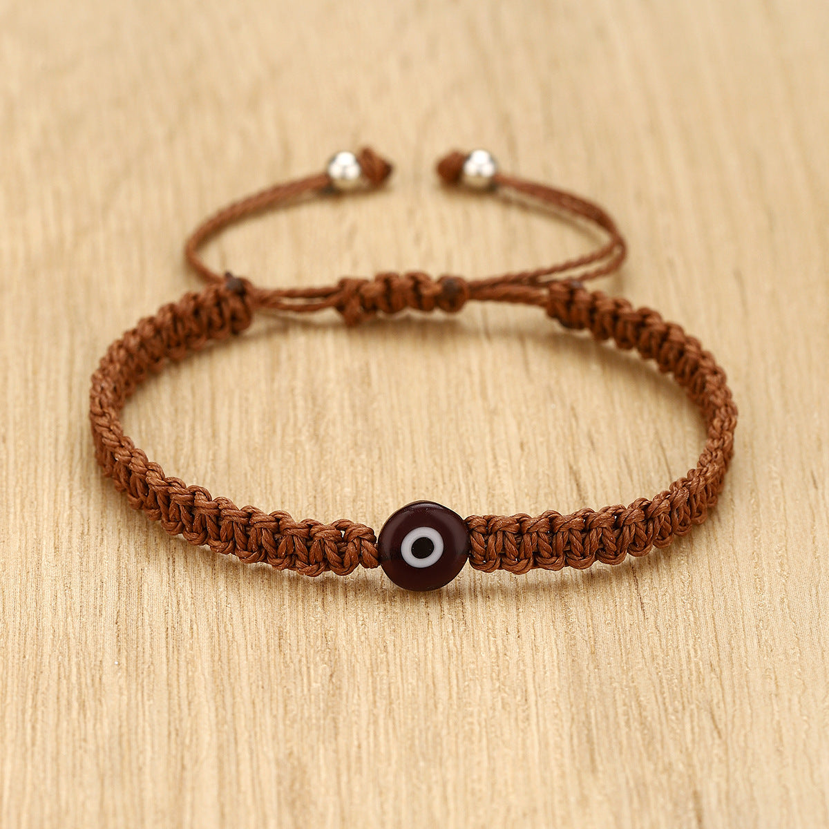 evil eye braided bracelet - handmade colorful red cord bracelet for men & women - protection amulet jewelry - star8s