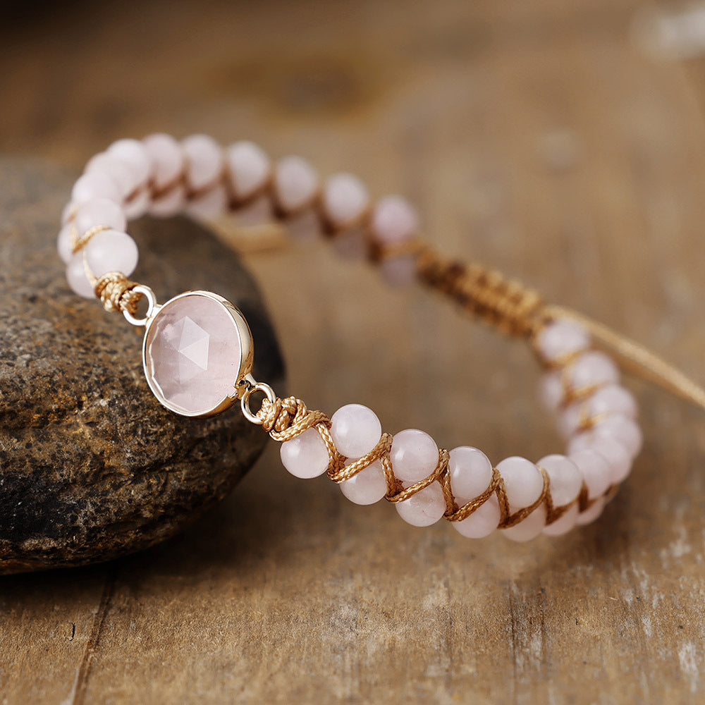 african turquoise braided bracelet – adjustable handwoven friendship bracelet for women – amethyst, opal, amazonite - star8s