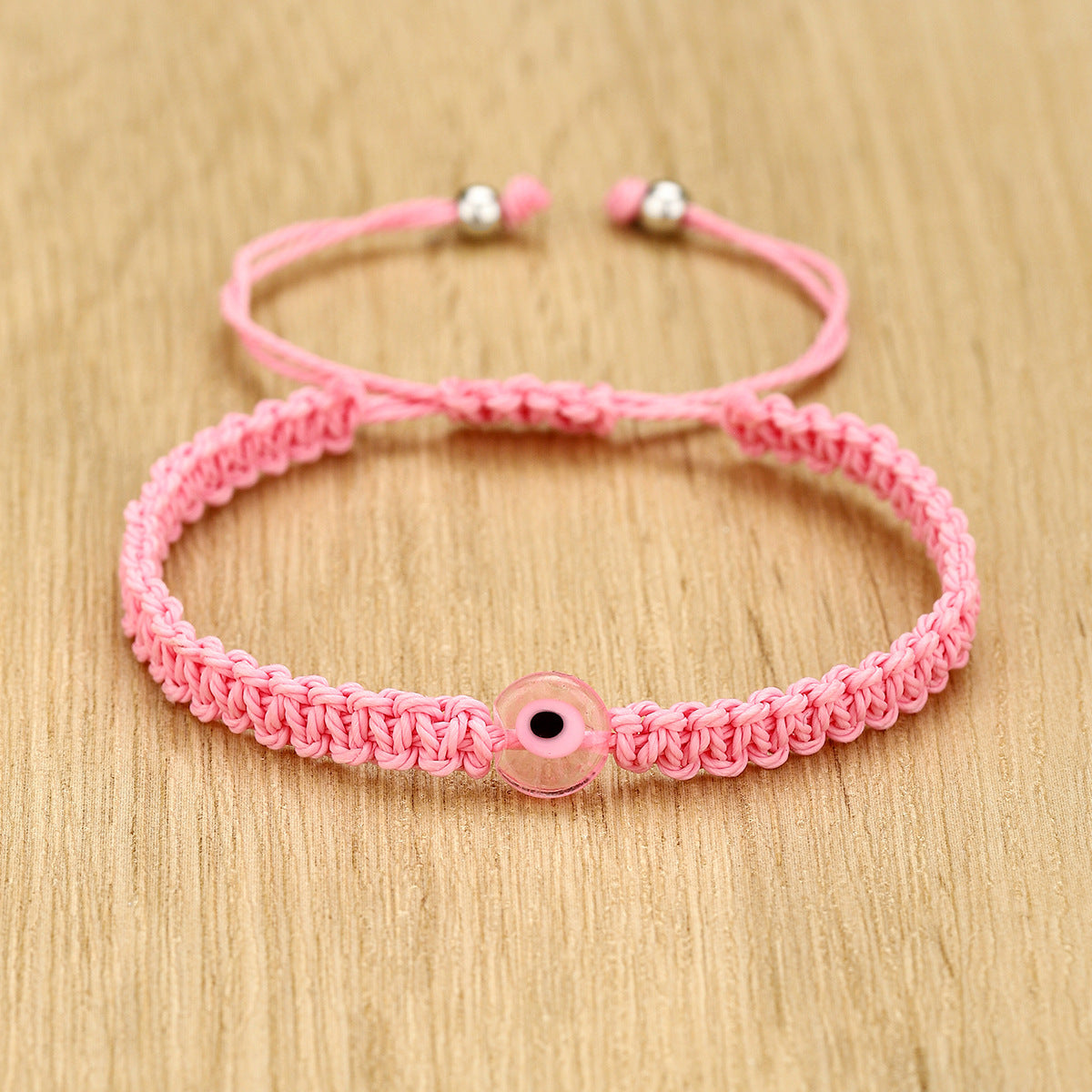 Evil Eye Braided Bracelet - Handmade Colorful Red Cord Bracelet for Men & Women - Protection Amulet Jewelry - STAR8S