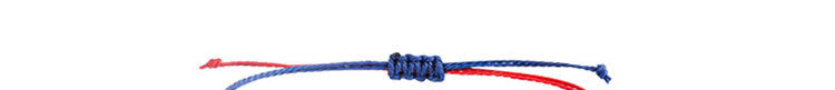 4th of july patriotic bracelets set red white and blue independence day braided rope bracelets pack memorial day american flag star charm woven string stackable jewelry gift for women men 5pcs