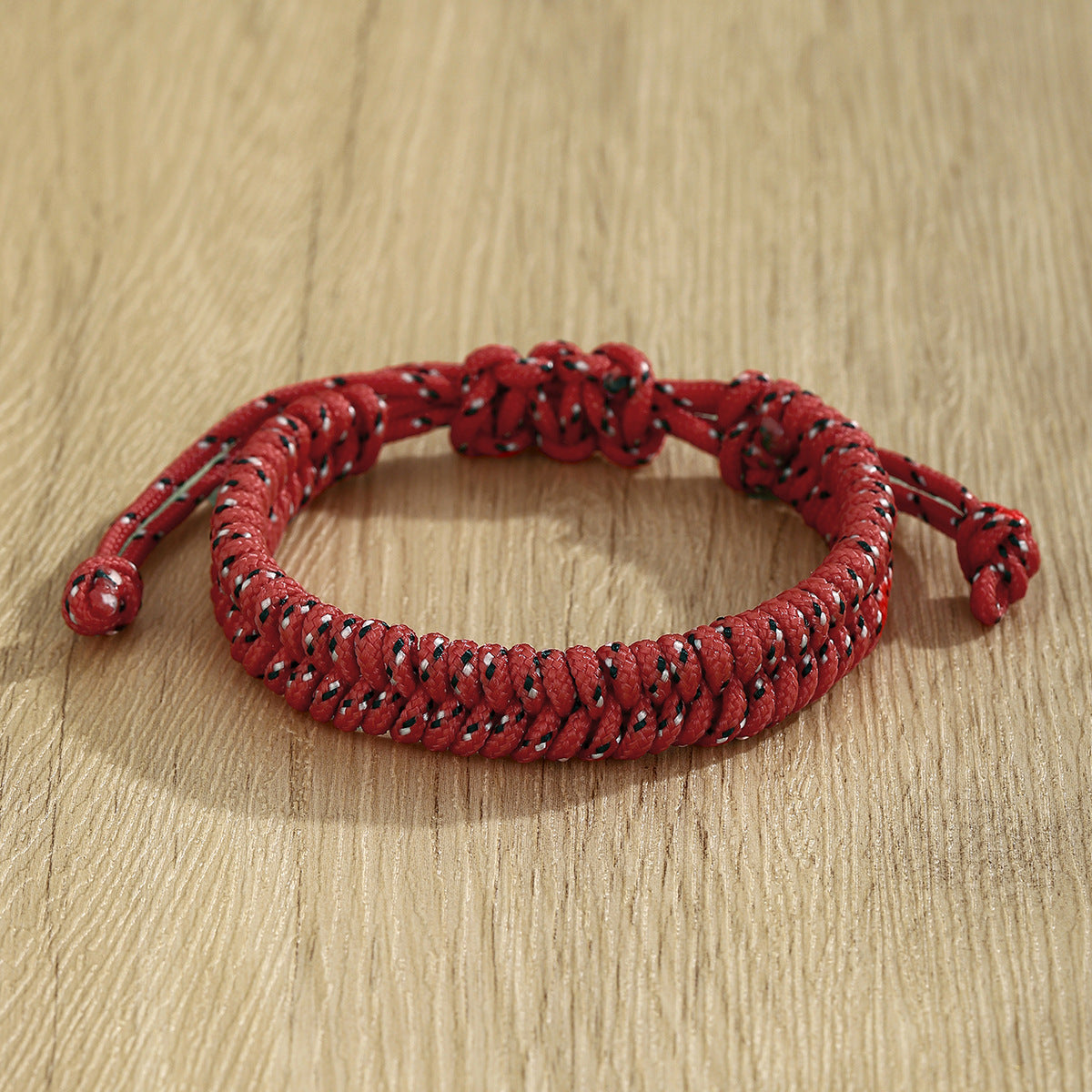 Nepal-Style Boho Adjustable Cord Bracelet – Unisex Woven Wristband, Colorful & Stackable - STAR8S