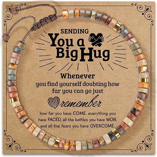 handwoven bracelet for women – high-end, stylish natural stone wristband – adjustable, outdoor, sports & fashion accessory