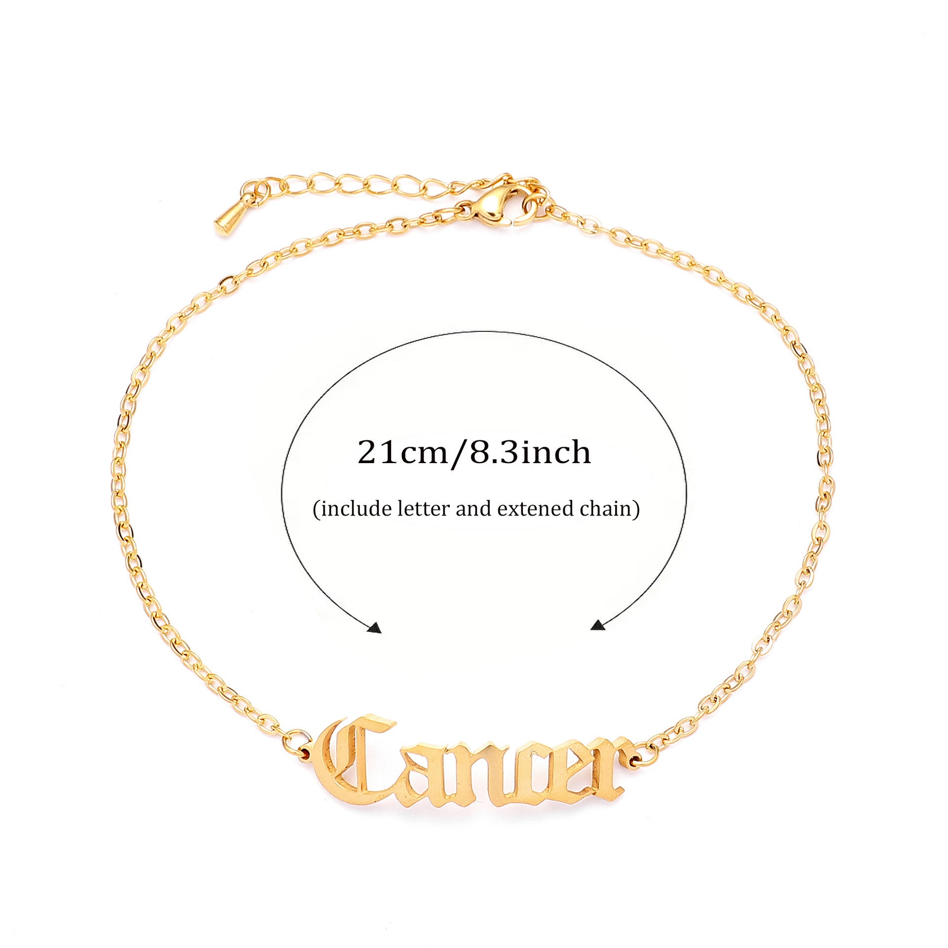 Zodiac Signs Bracelet - Titanium Steel Gothic Beach Style Personalized Bracelets for Men & Women - STAR8S