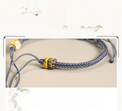 Peach Blossom Knot Red String Bracelet – Handmade Red String Bracelet | STAR8S