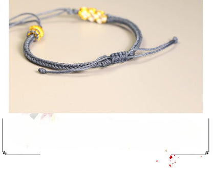 Peach Blossom Knot Red String Bracelet – Handmade Red String Bracelet | STAR8S