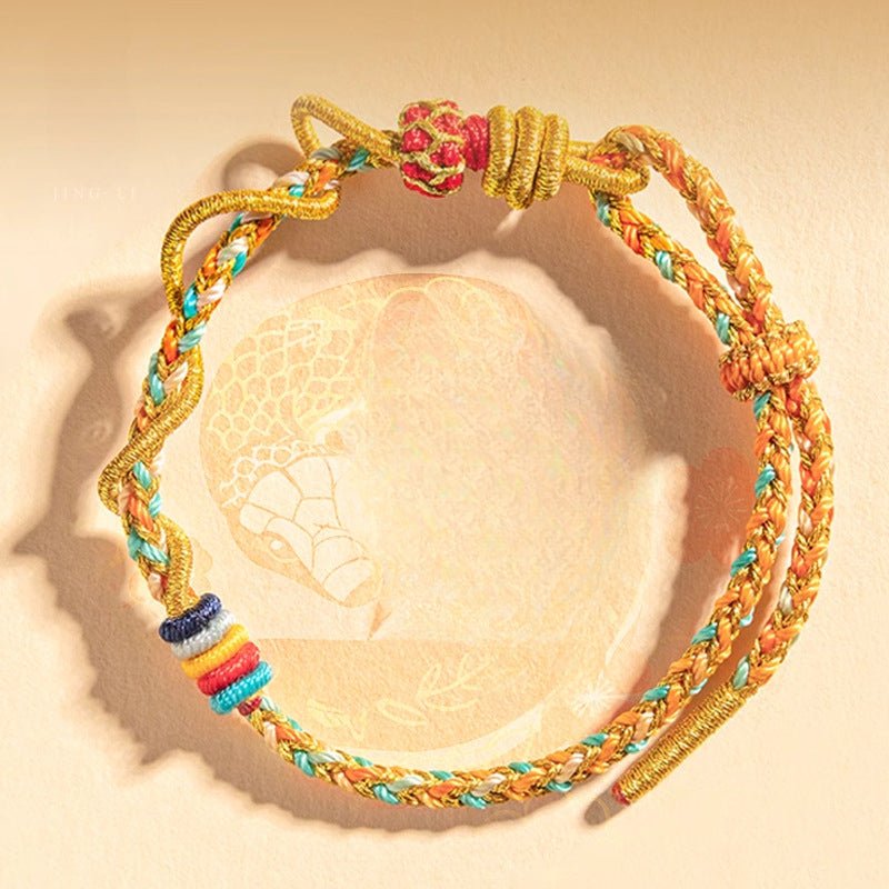 Protective Red String of Fate Bracelet: Snake Year Guard | STAR8S