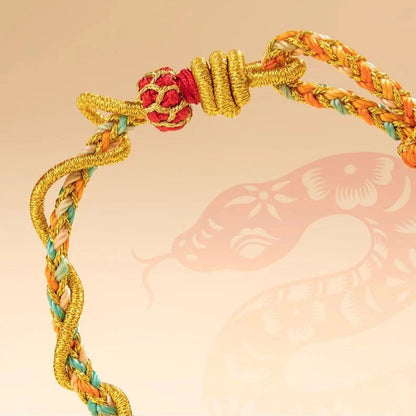 Protective Red String of Fate Bracelet: Snake Year Guard | STAR8S - STAR8S