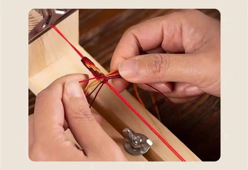 protective tibetan bracelet: god of wealth vajra knot red string | star8s - star8s